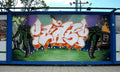 Graffiti Murals Street Art 0620 mural cas A4 Photo Print