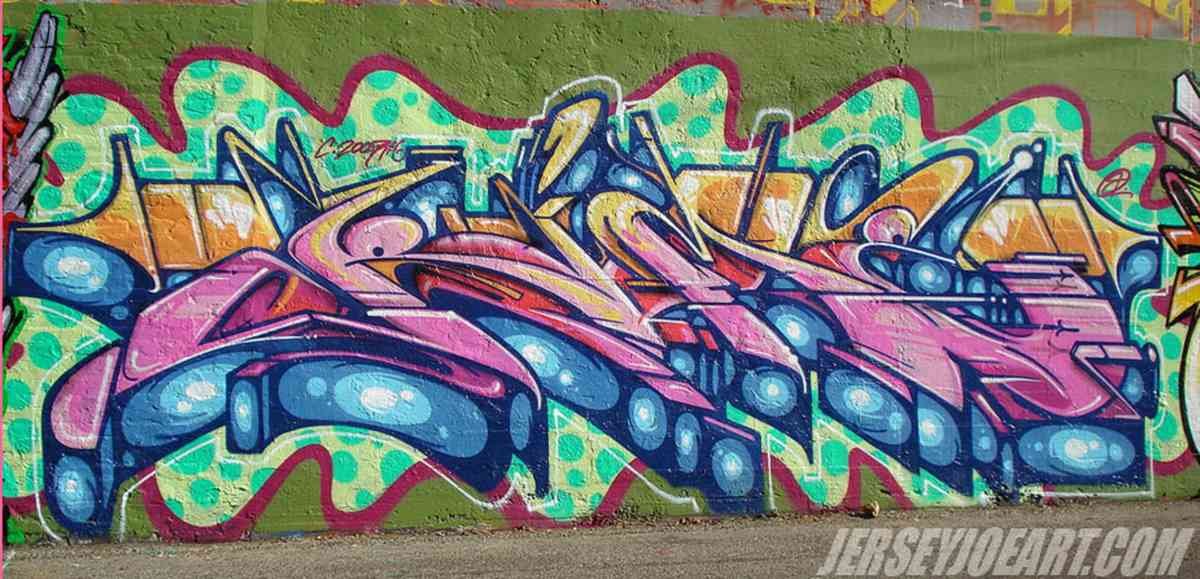 Graffiti Murals Street Art 0623 R highland A4 Photo Print