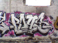 Graffiti Murals Street Art 0629 rois silver A4 Photo Print