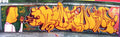 Graffiti Murals Street Art 0636 letter1bgemeos A4 Photo Print