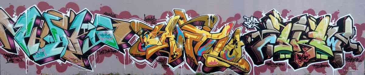 Graffiti Murals Street Art 0638 06 NZ02 web A4 Photo Print