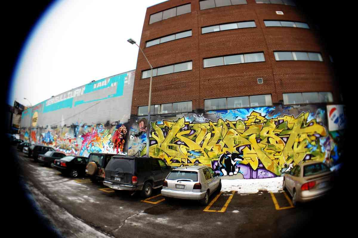 Graffiti Murals Street Art 064 Toronto 5 A4 Photo Print