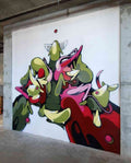 Graffiti Murals Street Art 064 suiko graffiti A4 Photo Print