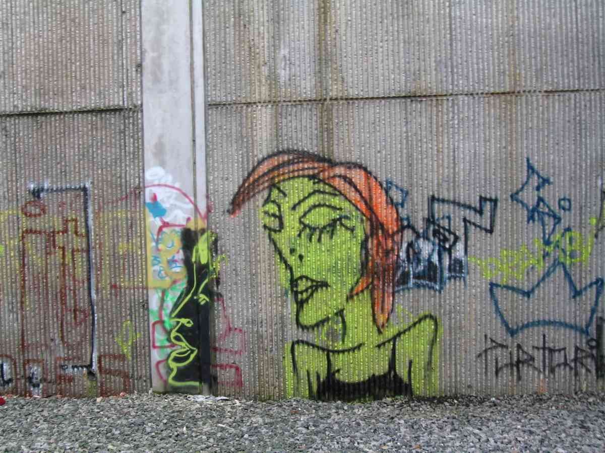 Graffiti Murals Street Art 0641 15049150 A4 Photo Print