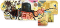Graffiti Murals Street Art 0643 install08 riversider A4 Photo Print