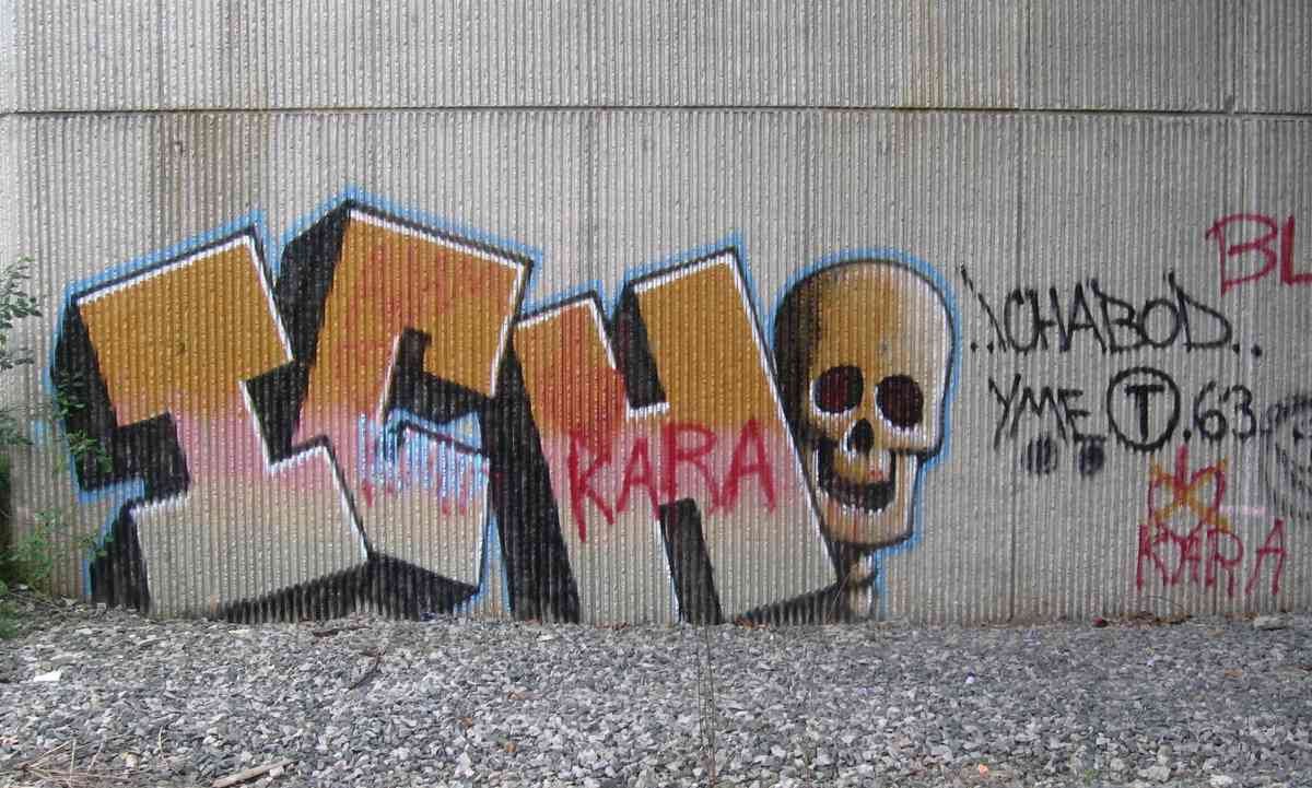 Graffiti Murals Street Art 0644 15049344 A4 Photo Print