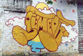 Graffiti Murals Street Art 0648 og2001c1b A4 Photo Print