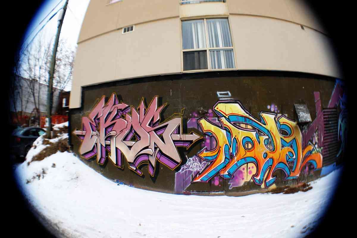 Graffiti Murals Street Art 065 Toronto 18 A4 Photo Print