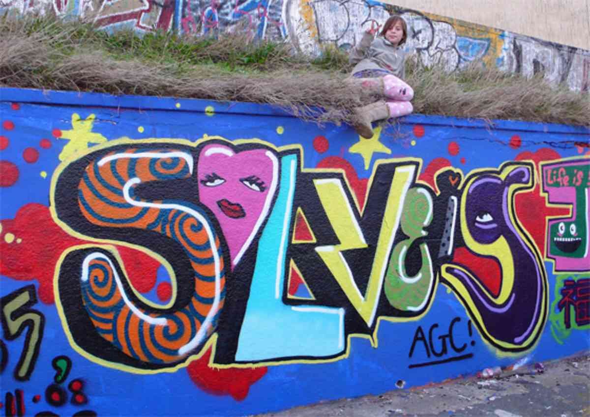 Graffiti Murals Street Art 0650 solveiggraffitithumb A4 Photo Print