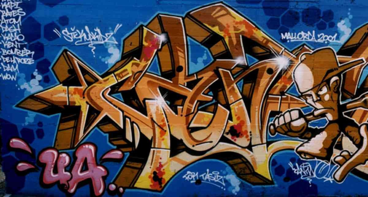 Graffiti Murals Street Art 0656 01 ma web A4 Photo Print