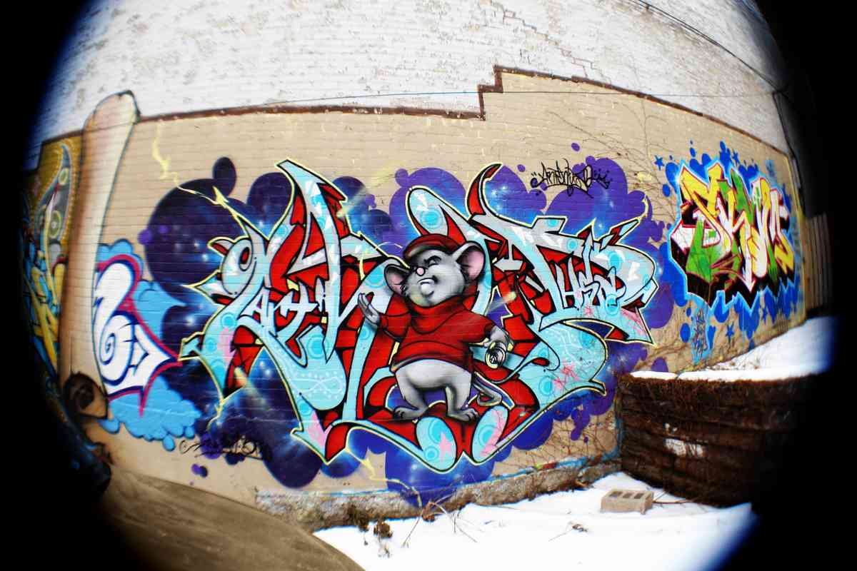 Graffiti Murals Street Art 066 Toronto 17 A4 Photo Print
