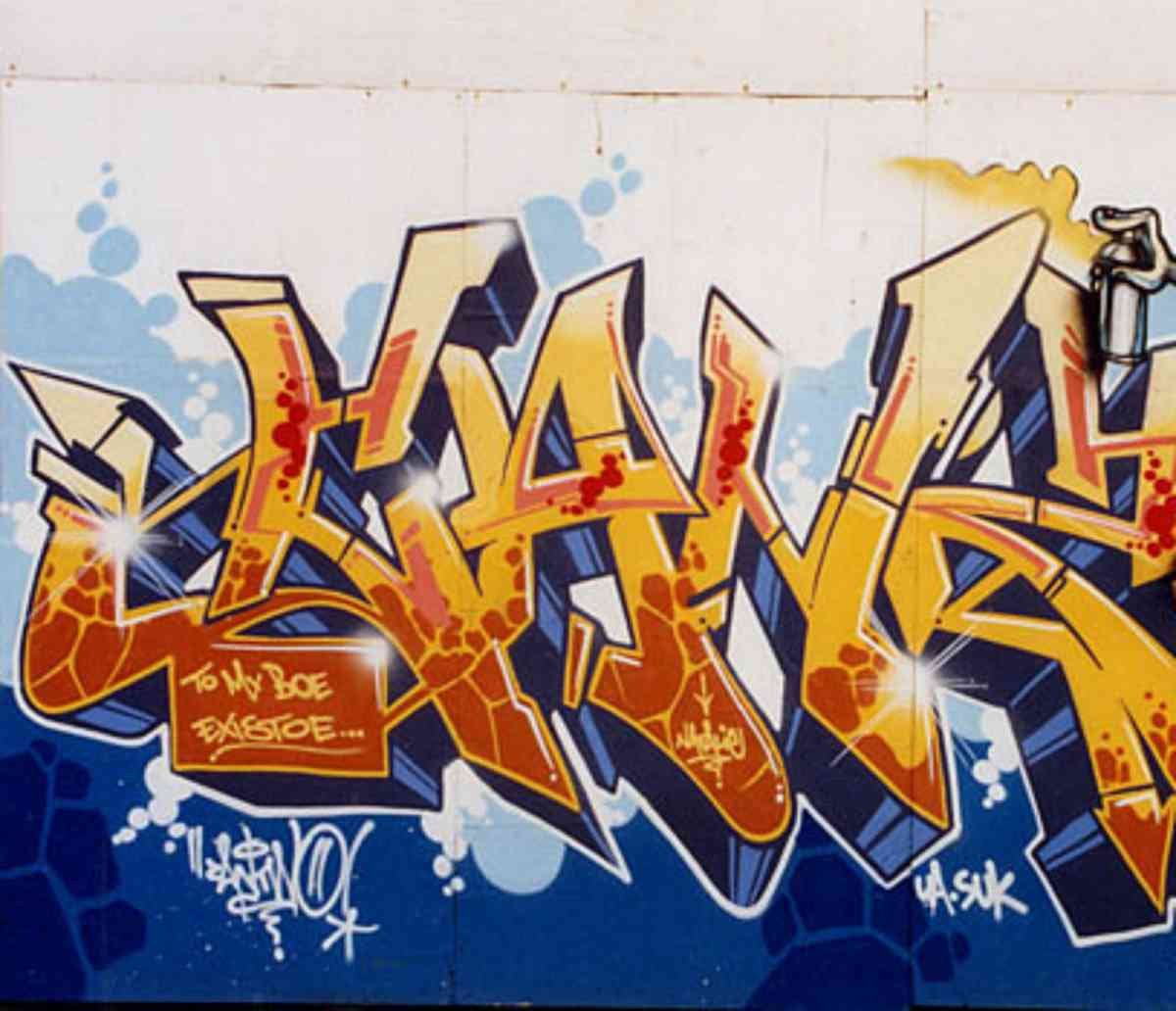 Graffiti Murals Street Art 0663 03 du web A4 Photo Print
