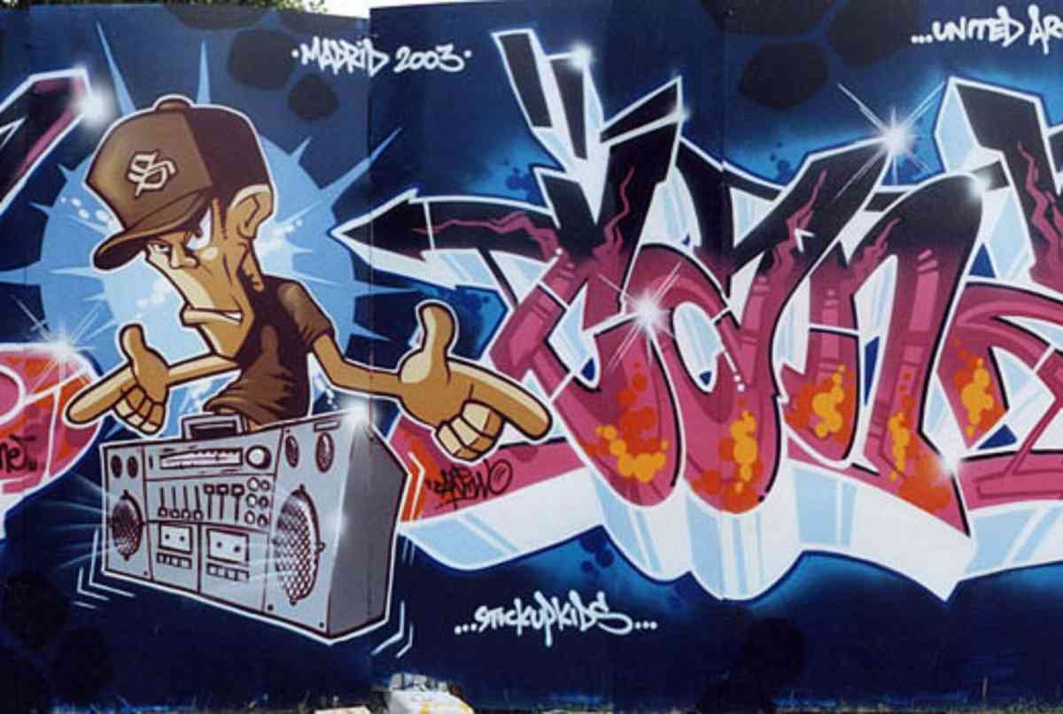 Graffiti Murals Street Art 0666 03 ma web A4 Photo Print