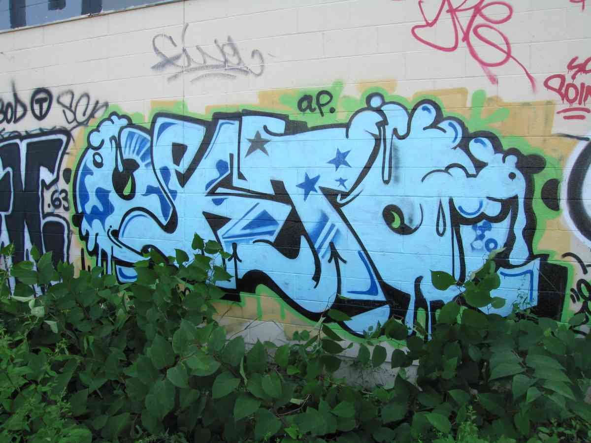 Graffiti Murals Street Art 0674 15100587 A4 Photo Print