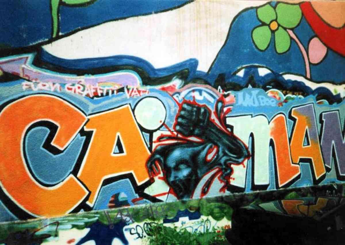 Graffiti Murals Street Art 0678 dresden51 A4 Photo Print