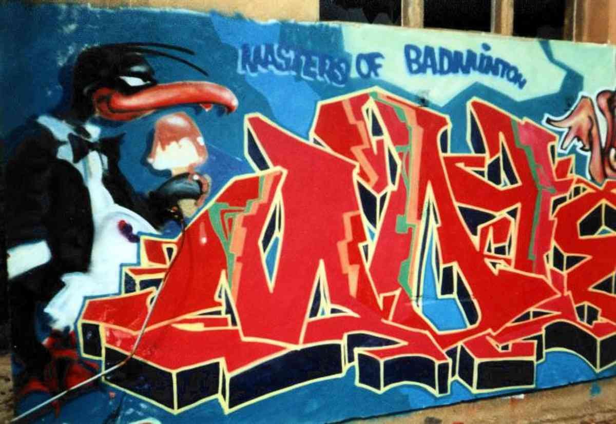 Graffiti Murals Street Art 0679 n53 A4 Photo Print