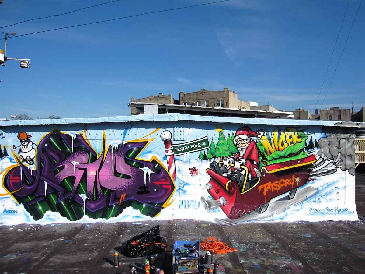 Graffiti Murals Street Art 068 4158551881 5f4405b9c7 o A4 Photo Print