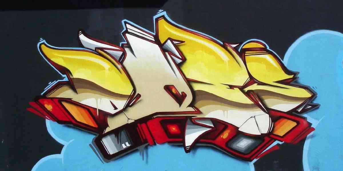Graffiti Murals Street Art 0686 does1 july2007 A4 Photo Print
