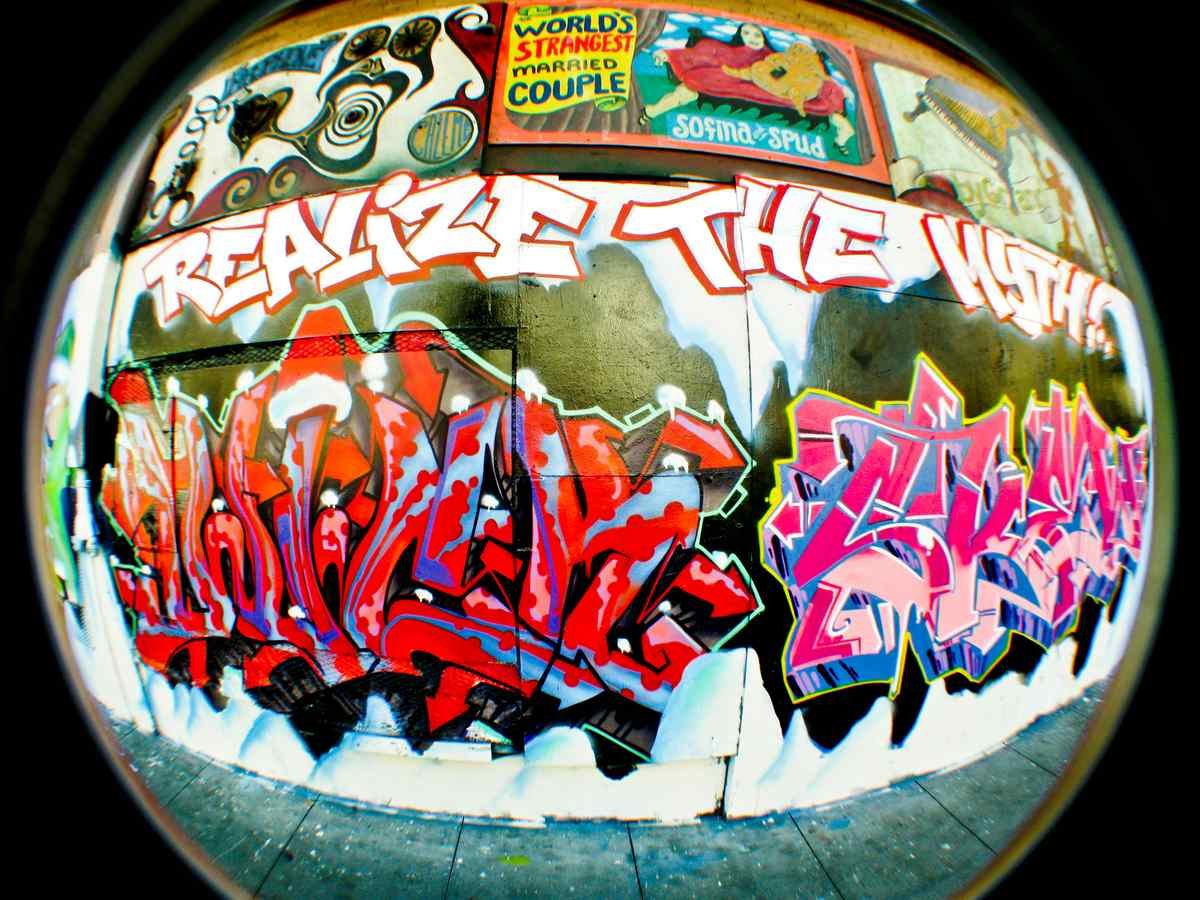 Graffiti Murals Street Art 069 4152556485 e2d366227b o A4 Photo Print