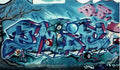 Graffiti Murals Street Art 0711 emit4 A4 Photo Print