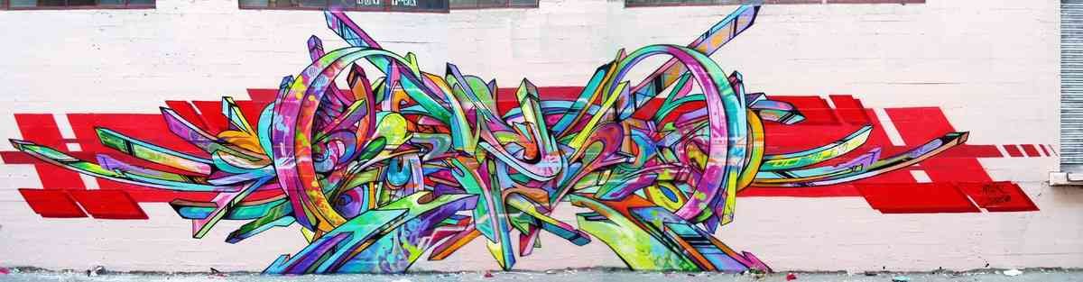 Graffiti Murals Street Art 0717 San Francisco aa 13 A4 Photo Print