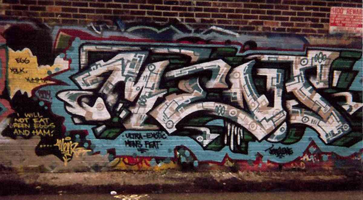Graffiti Murals Street Art 0721 Chicago 9 A4 Photo Print