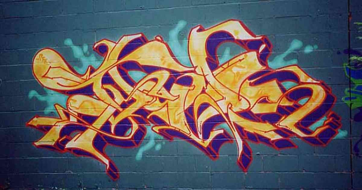 Graffiti Murals Street Art 0723 NewJersey 1 A4 Photo Print