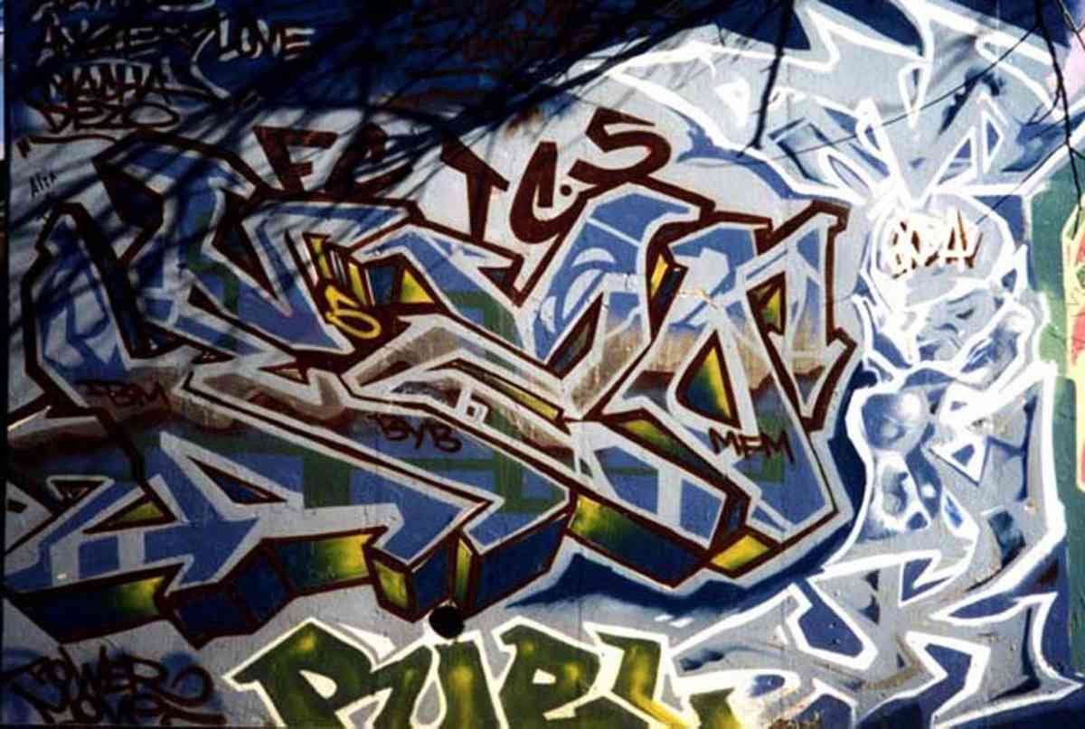 Graffiti Murals Street Art 0725 NewJersey 6 A4 Photo Print