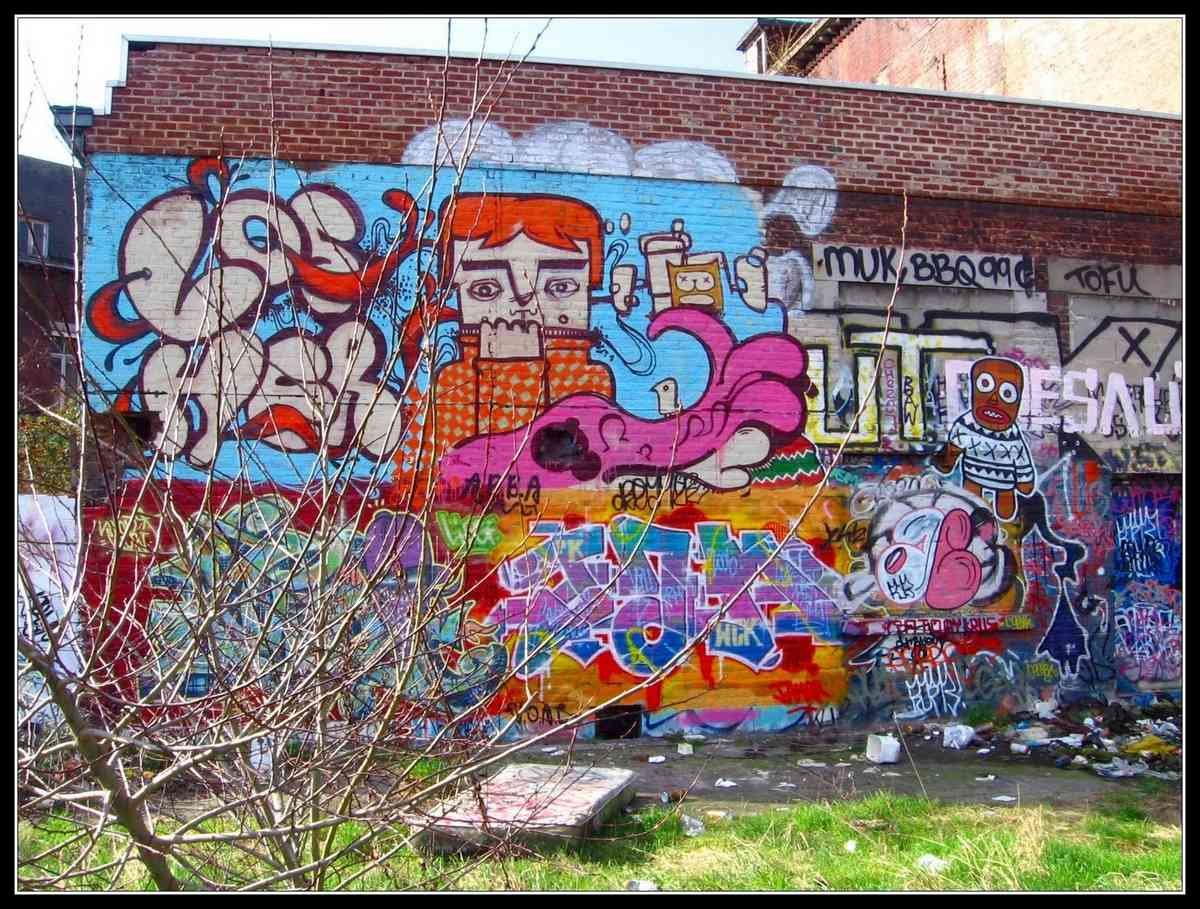 Graffiti Murals Street Art 073 399985013 3c8a332459 o A4 Photo Print