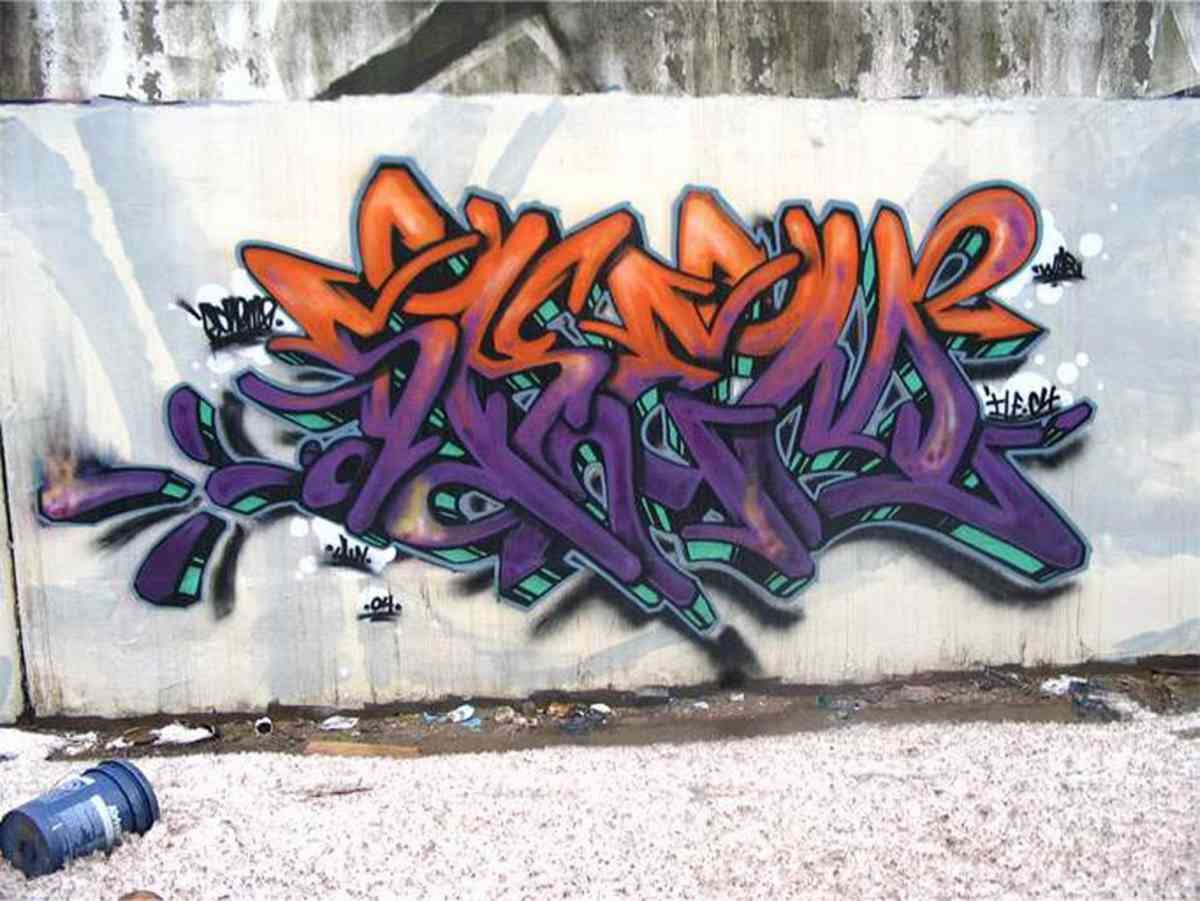 Graffiti Murals Street Art 0731 Connecticut 59 A4 Photo Print