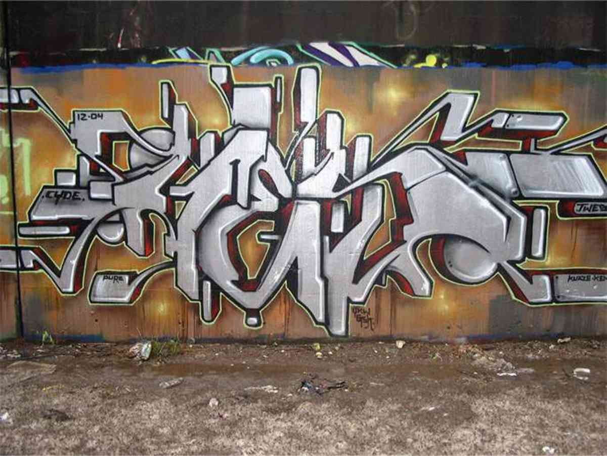 Graffiti Murals Street Art 0734 Connecticut 62 A4 Photo Print