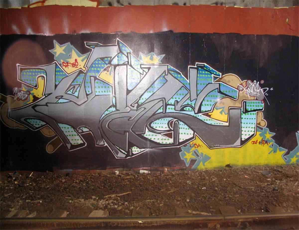 Graffiti Murals Street Art 0737 Connecticut 65 A4 Photo Print