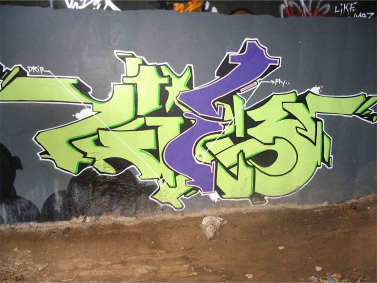 Graffiti Murals Street Art 0739 Connecticut 67 A4 Photo Print