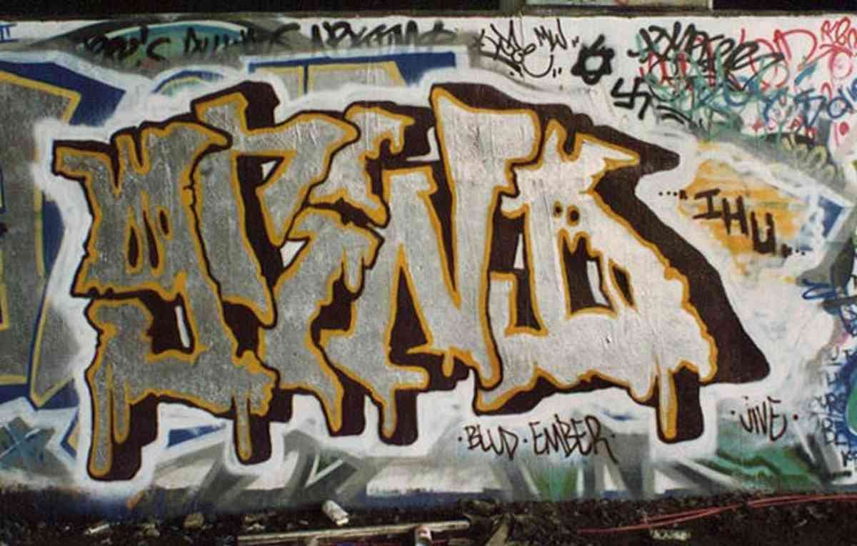 Graffiti Murals Street Art 0746 Connecticut 76 A4 Photo Print