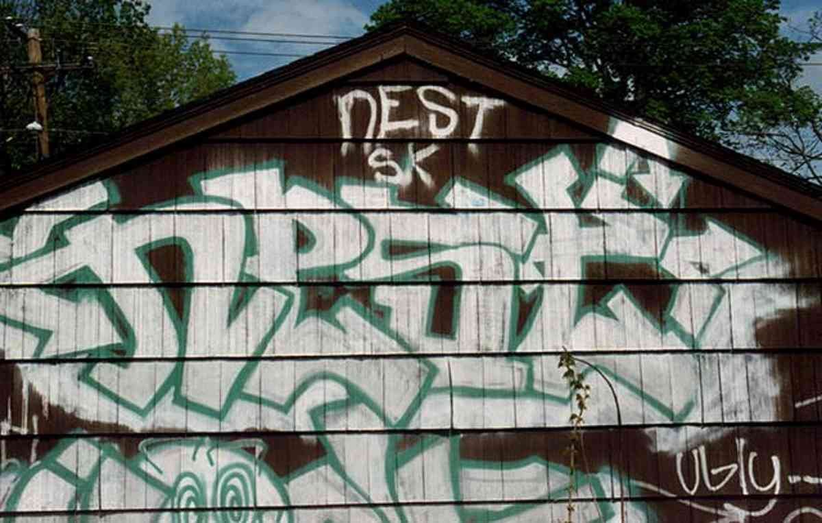 Graffiti Murals Street Art 0748 Connecticut 80 A4 Photo Print