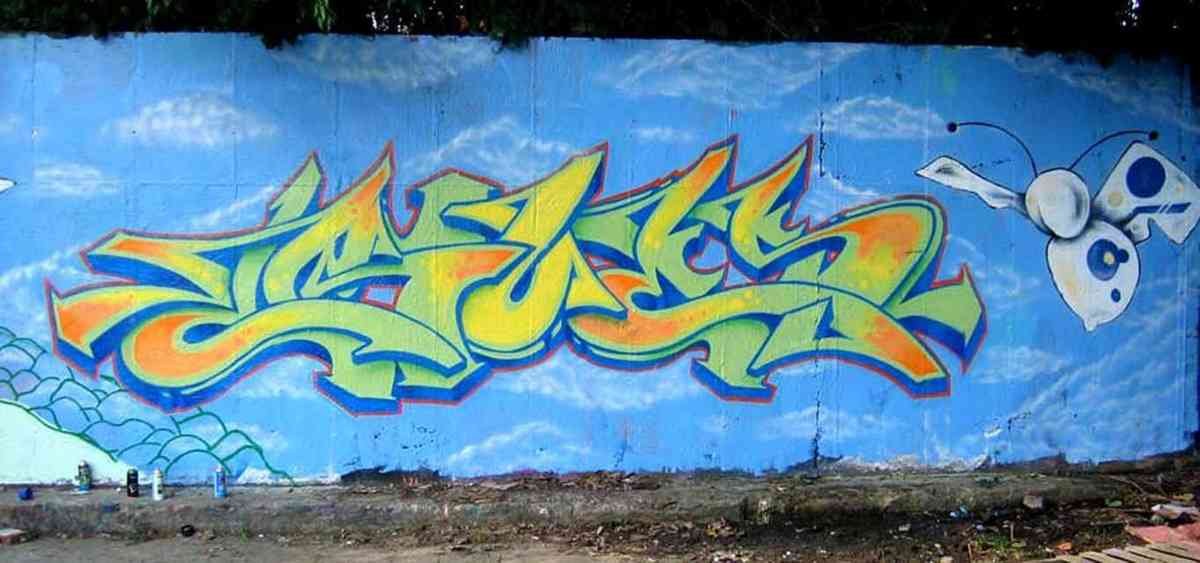 Graffiti Murals Street Art 0755 Connecticut 88 A4 Photo Print