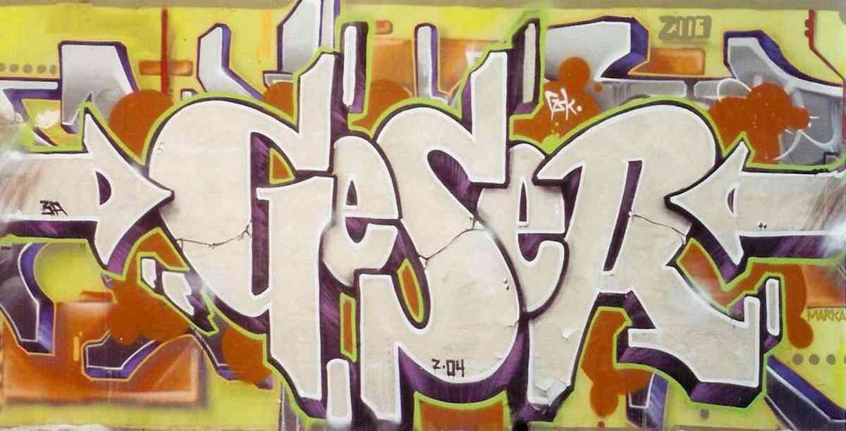 Graffiti Murals Street Art 0765 Connecticut 100 A4 Photo Print