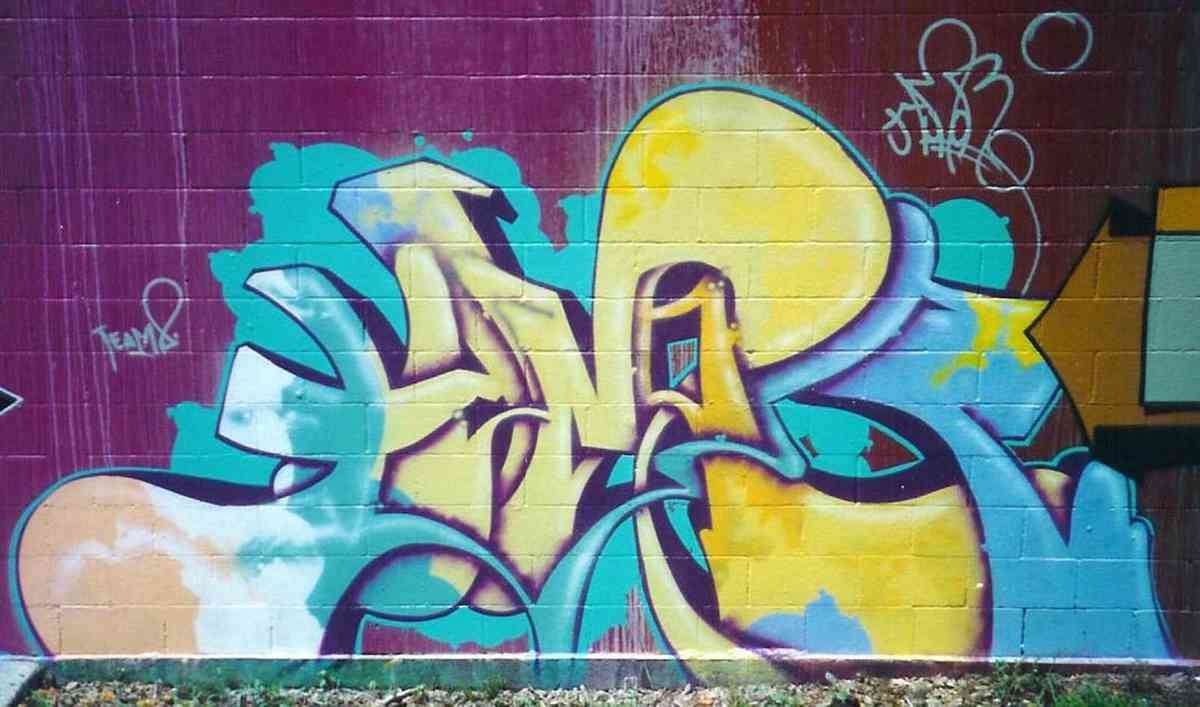 Graffiti Murals Street Art 0766 Connecticut 104 A4 Photo Print