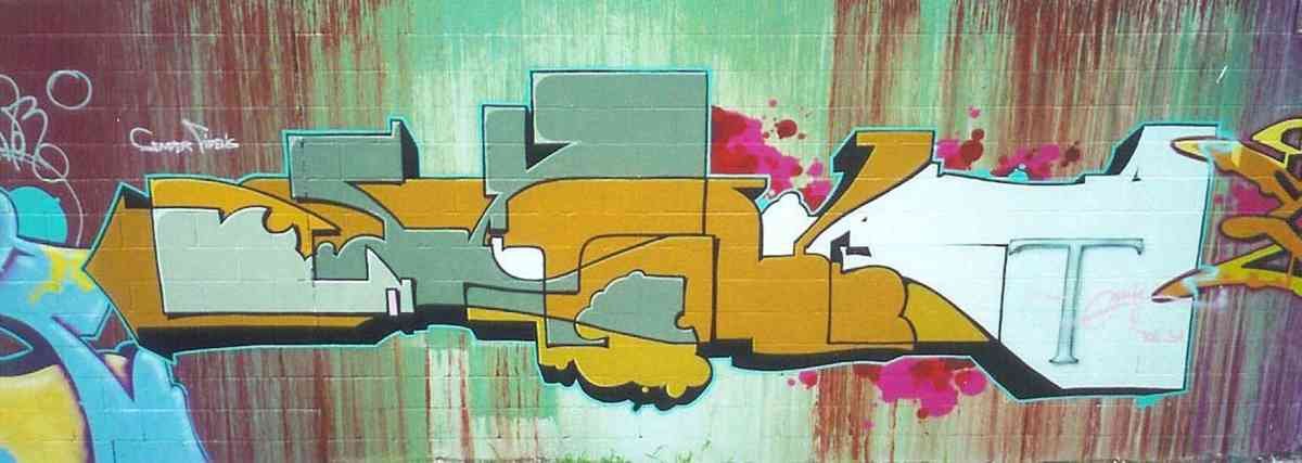 Graffiti Murals Street Art 0768 Connecticut 106 A4 Photo Print