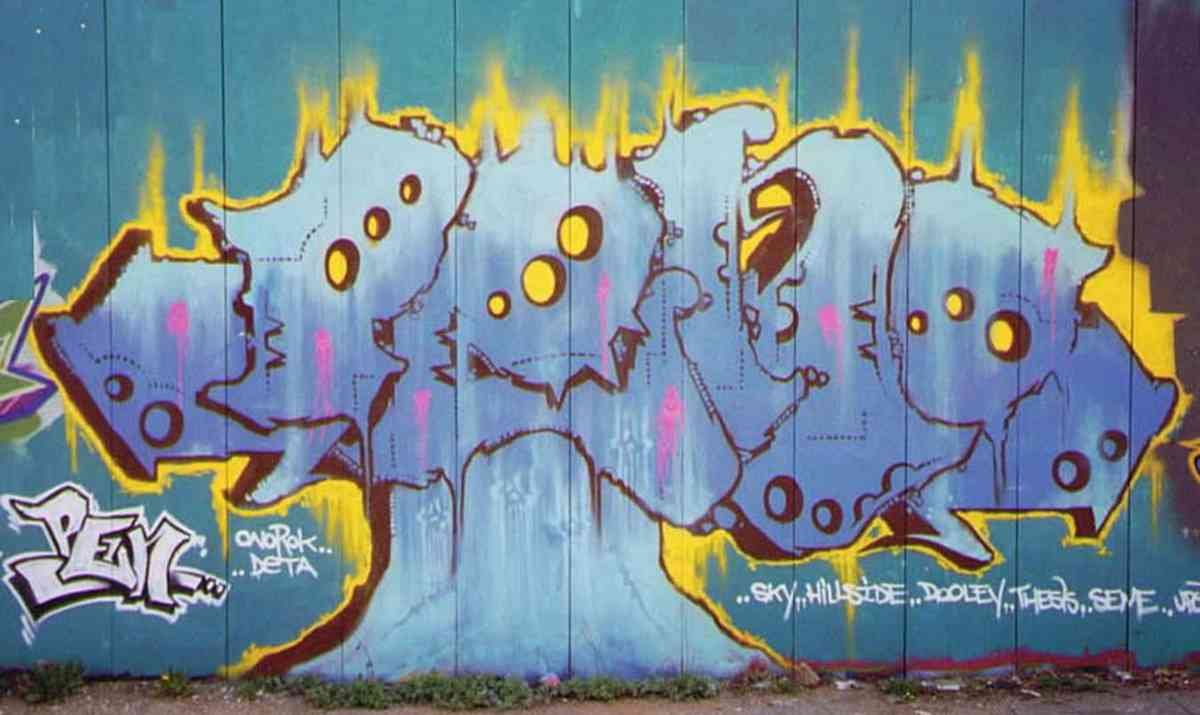 Graffiti Murals Street Art 0769 Connecticut 107 A4 Photo Print
