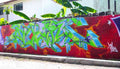 Graffiti Murals Street Art 0772 Miami A4 Photo Print
