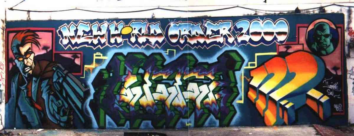 Graffiti Murals Street Art 0780 Miami 13 A4 Photo Print