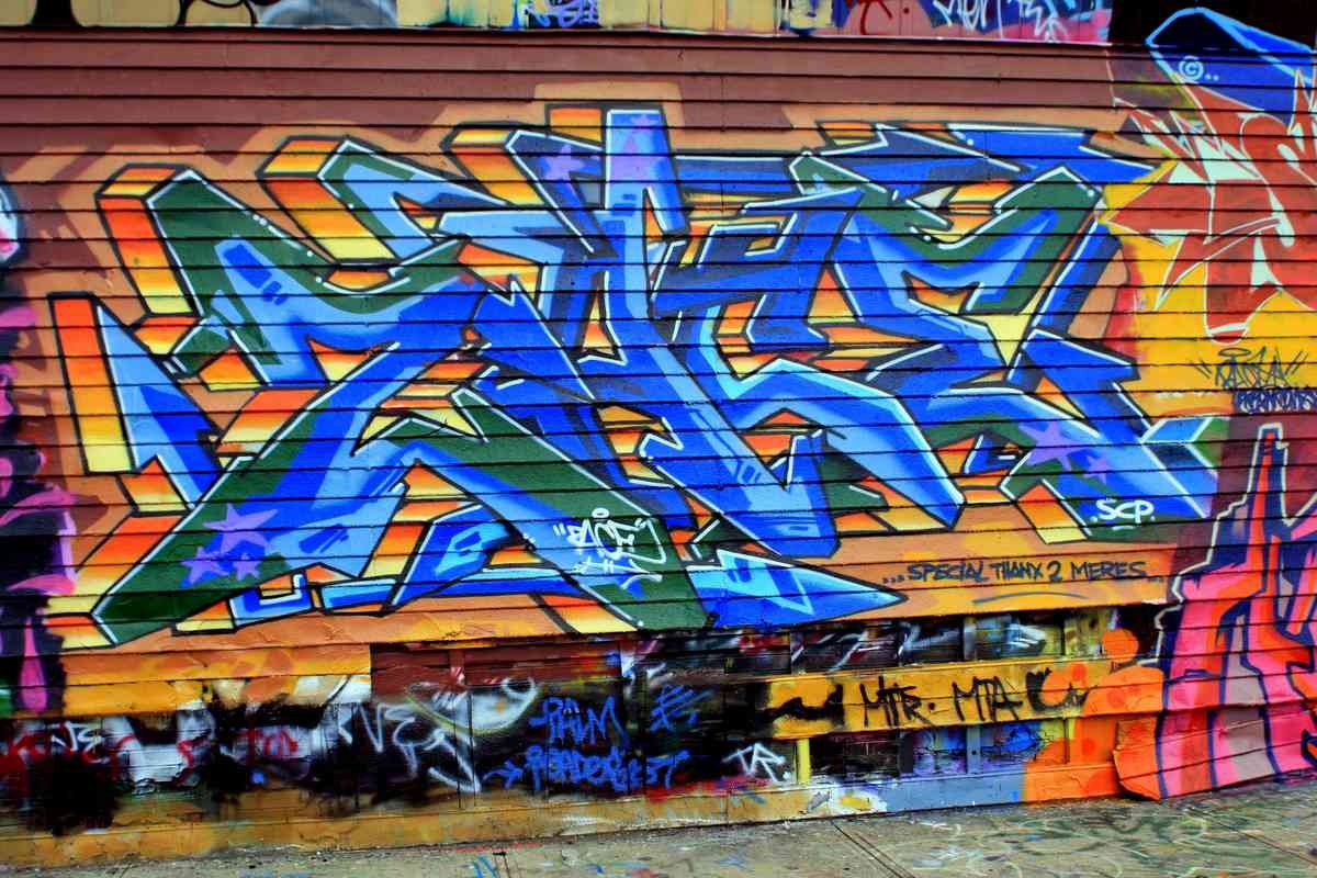 Graffiti Murals Street Art 0788 2742804921 7fdce0f7ce o A4 Photo Print