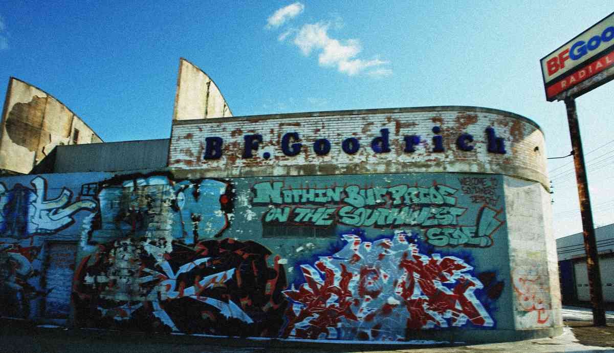 Graffiti Murals Street Art 079 Detroit 4 A4 Photo Print