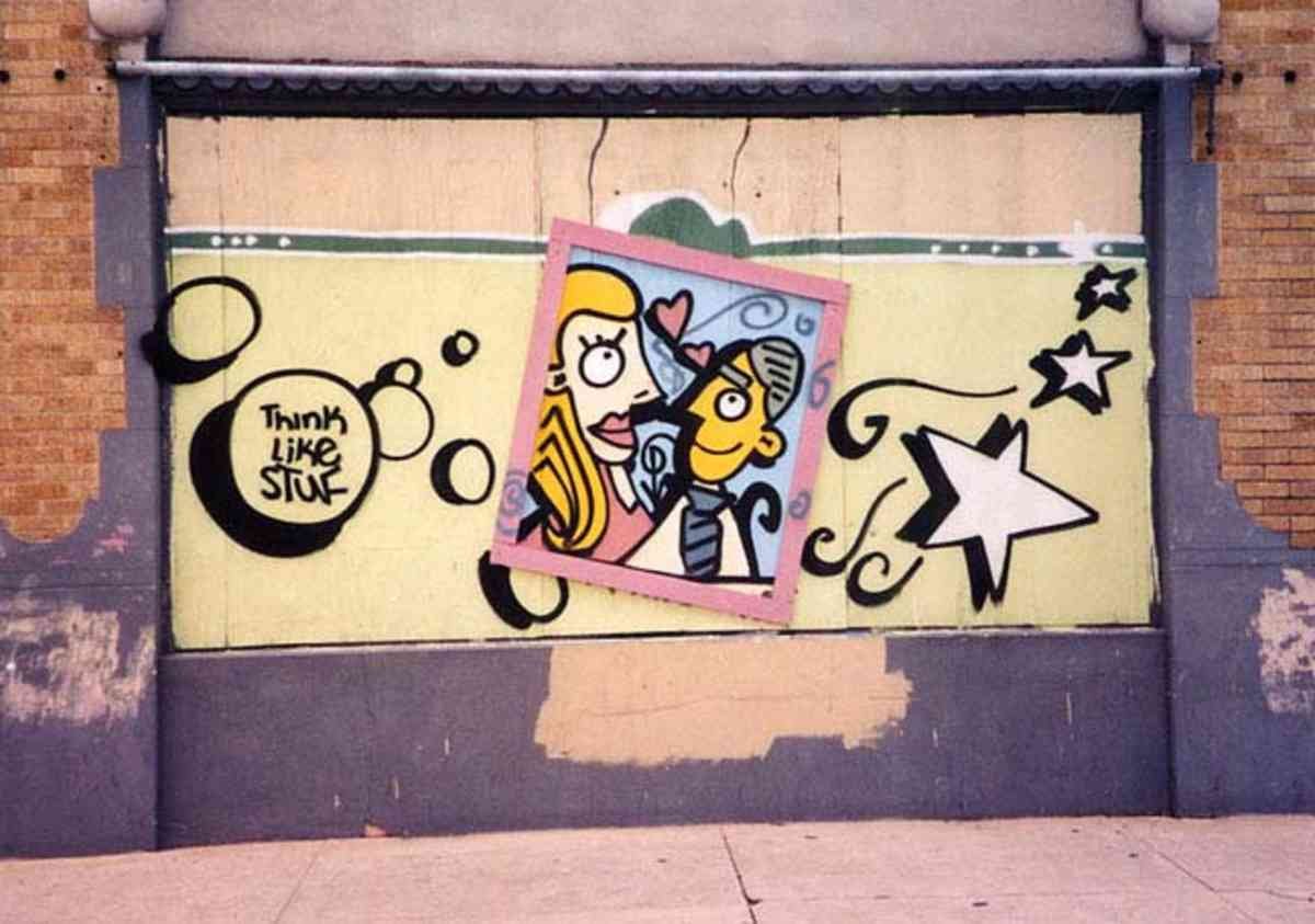 Graffiti Murals Street Art 0791 SanAntonio 6 A4 Photo Print
