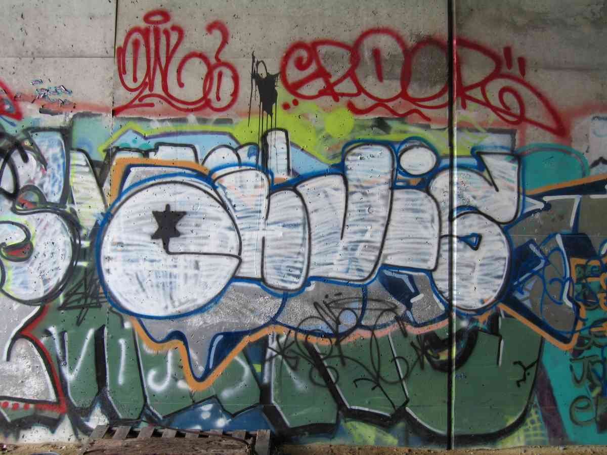 Graffiti Murals Street Art 0792 16526392 A4 Photo Print
