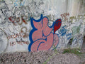 Graffiti Murals Street Art 0795 16526724 A4 Photo Print