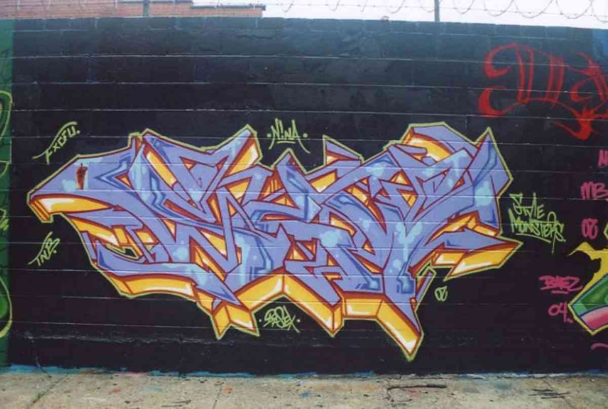 Graffiti Murals Street Art 0795 Philadelphia 3 A4 Photo Print