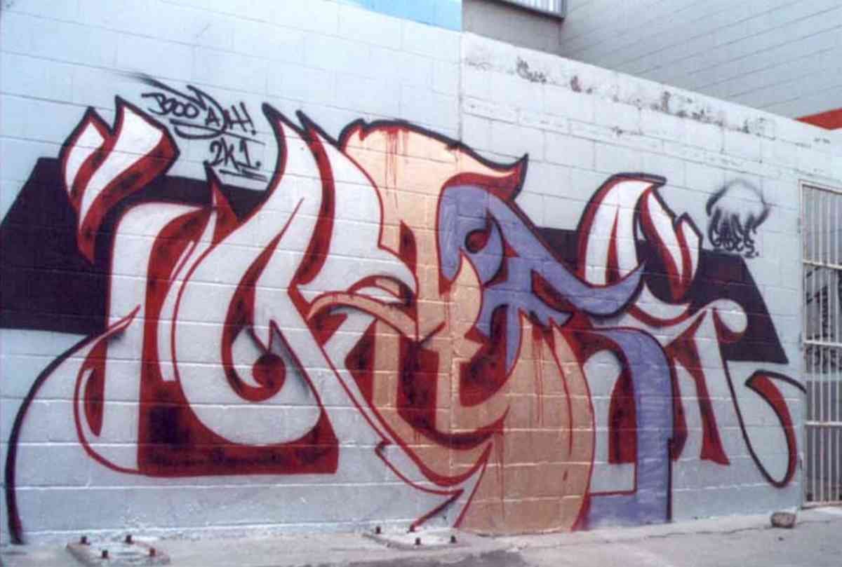 Graffiti Murals Street Art 0801 ElPaso A4 Photo Print