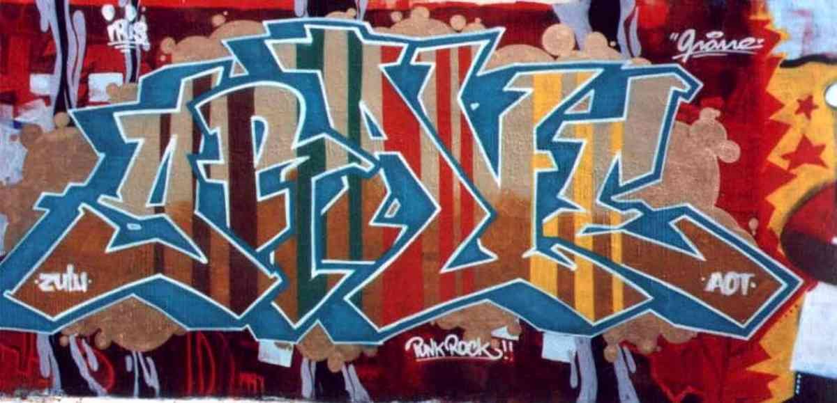 Graffiti Murals Street Art 0802 ElPaso 1 A4 Photo Print